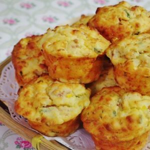 Cheese & Corn Muffin Mixture