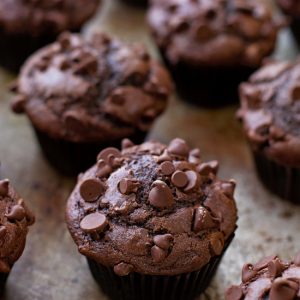 Double Choc Chip Muffin Mixture